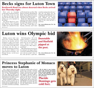 Luton - Awareness campaign ads